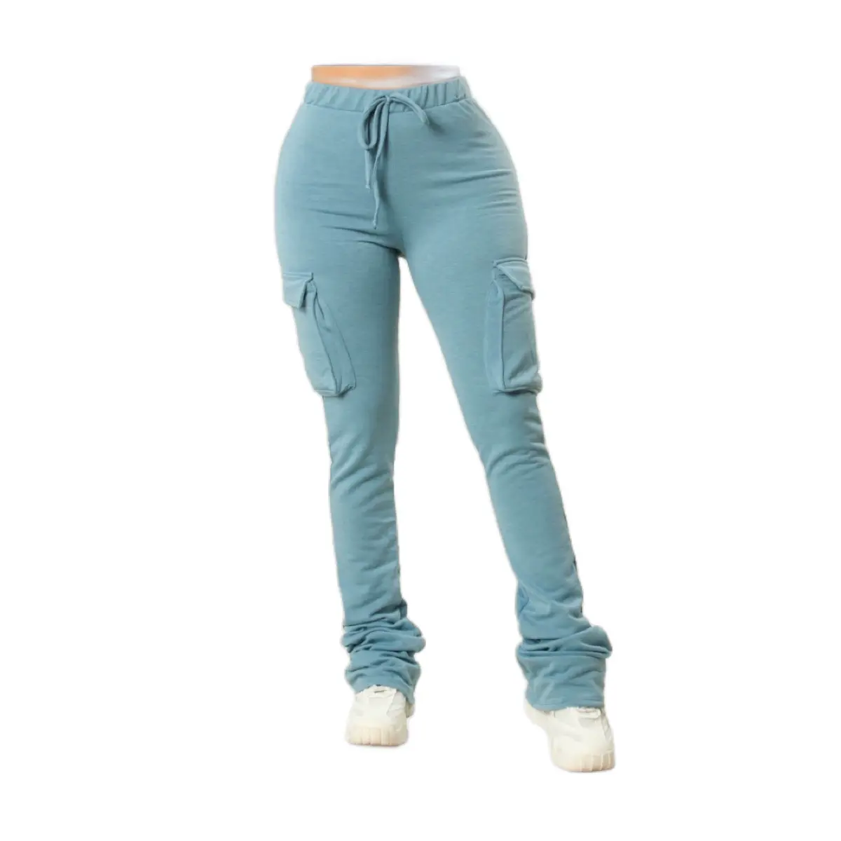 Step Like Glo Stacked Cargos Cotton Comfort Pants Soft Breathable