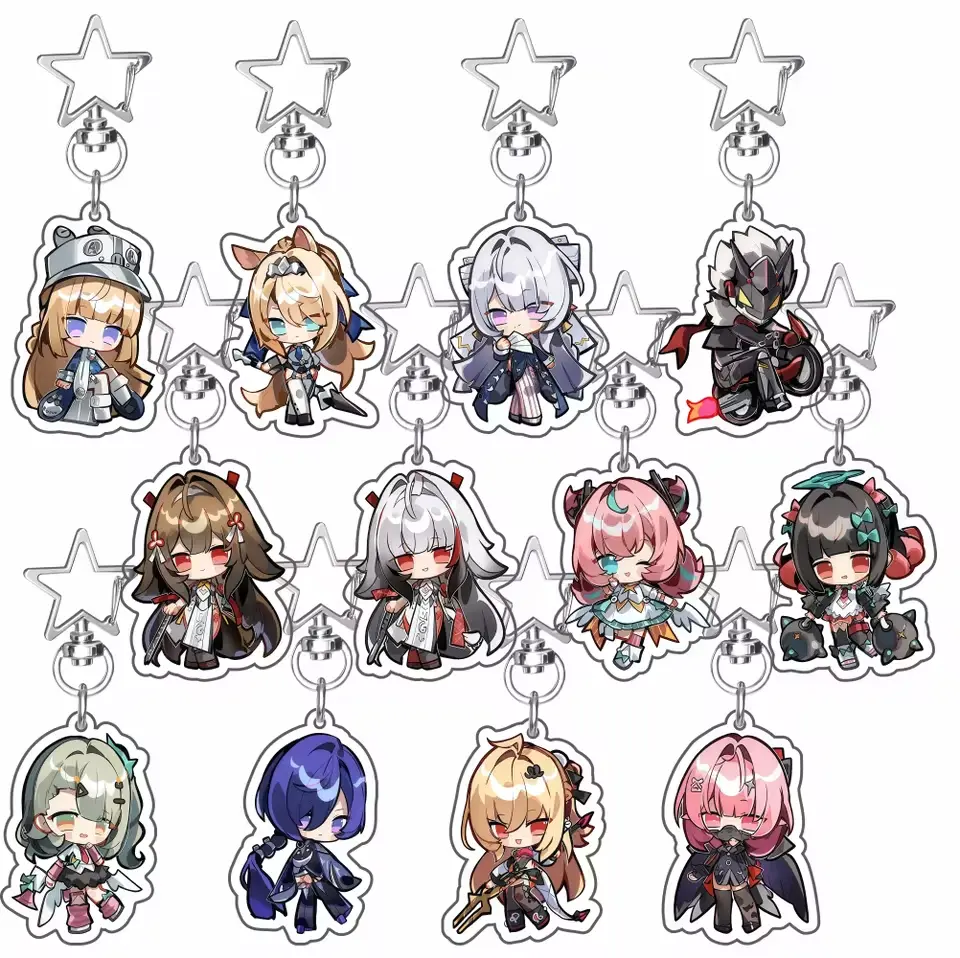 Zenless Zone Zero New Hot Game Acrylic Keychains, Halloween gifts
