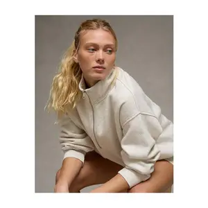 AE Everyday Luxe Quarter Zip Sweatshirt