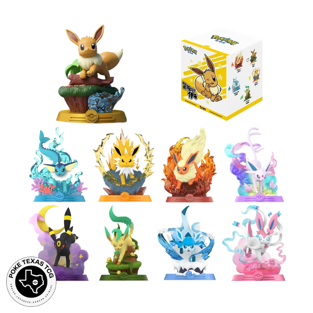 Official Funism x Pokemon Adventure! Eevee Series Blind Box [Simplified Chinese]