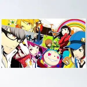 Investigation Team in Action 4 - Persona 4 Golden Game Posters (NO FRAME)