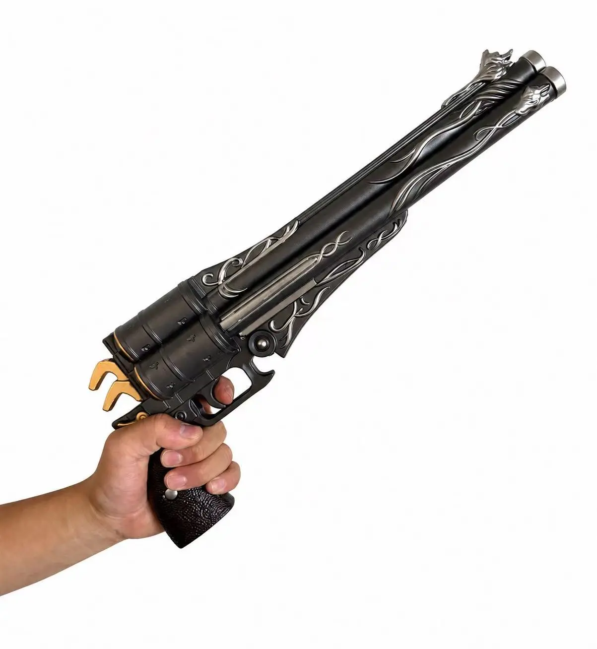 Kinstore 17" Final Version Fantasy PU Foam Gun for Cosplay Vincent and Cerberus Costume Replica
