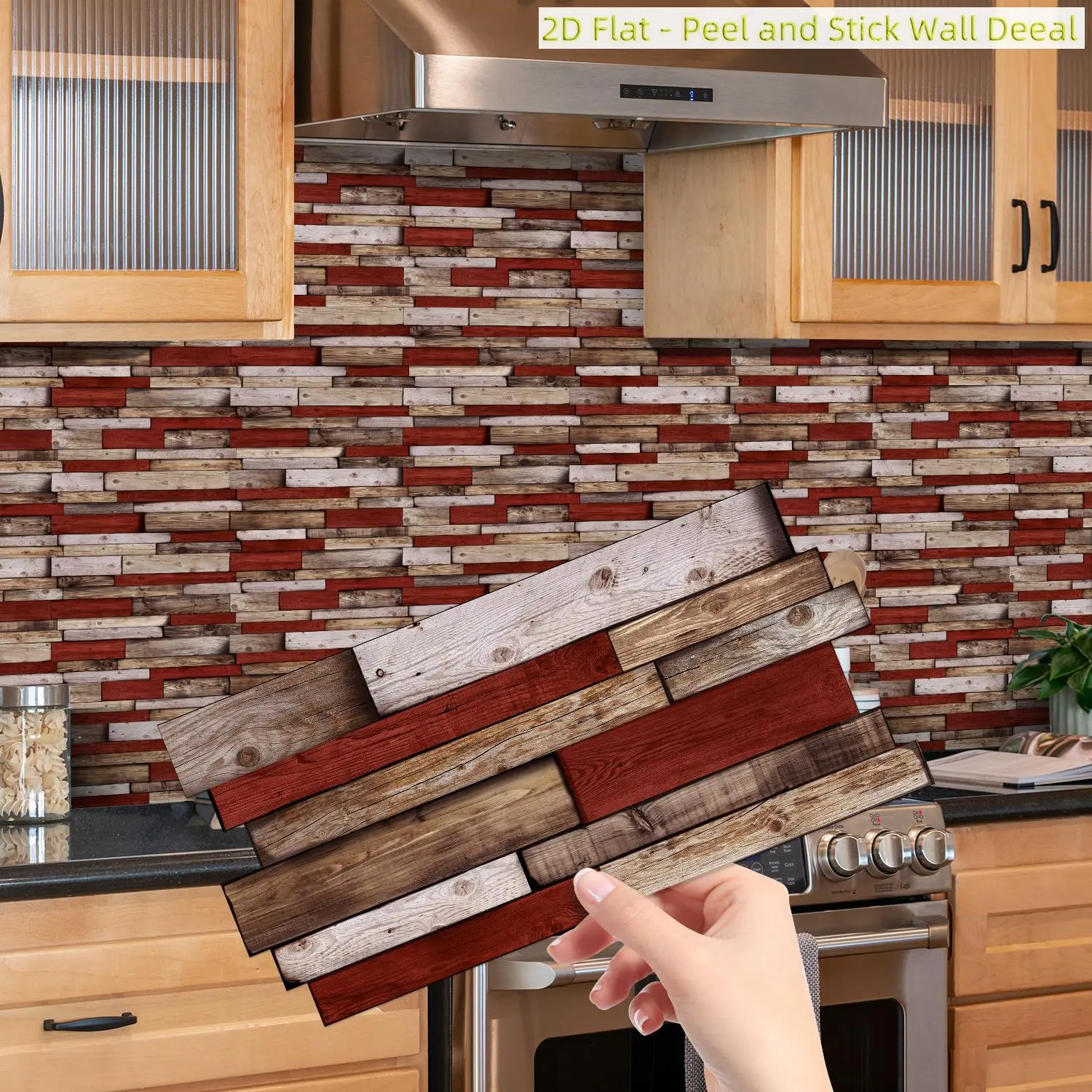 Self-Adhesive Tile Removable Wall Stickers, 18/36 Pieces, Easy Installation & Cleaning, Kitchen Splash Guard, Bathroom Walls, Sink Backsplash Decor, Interior Walls