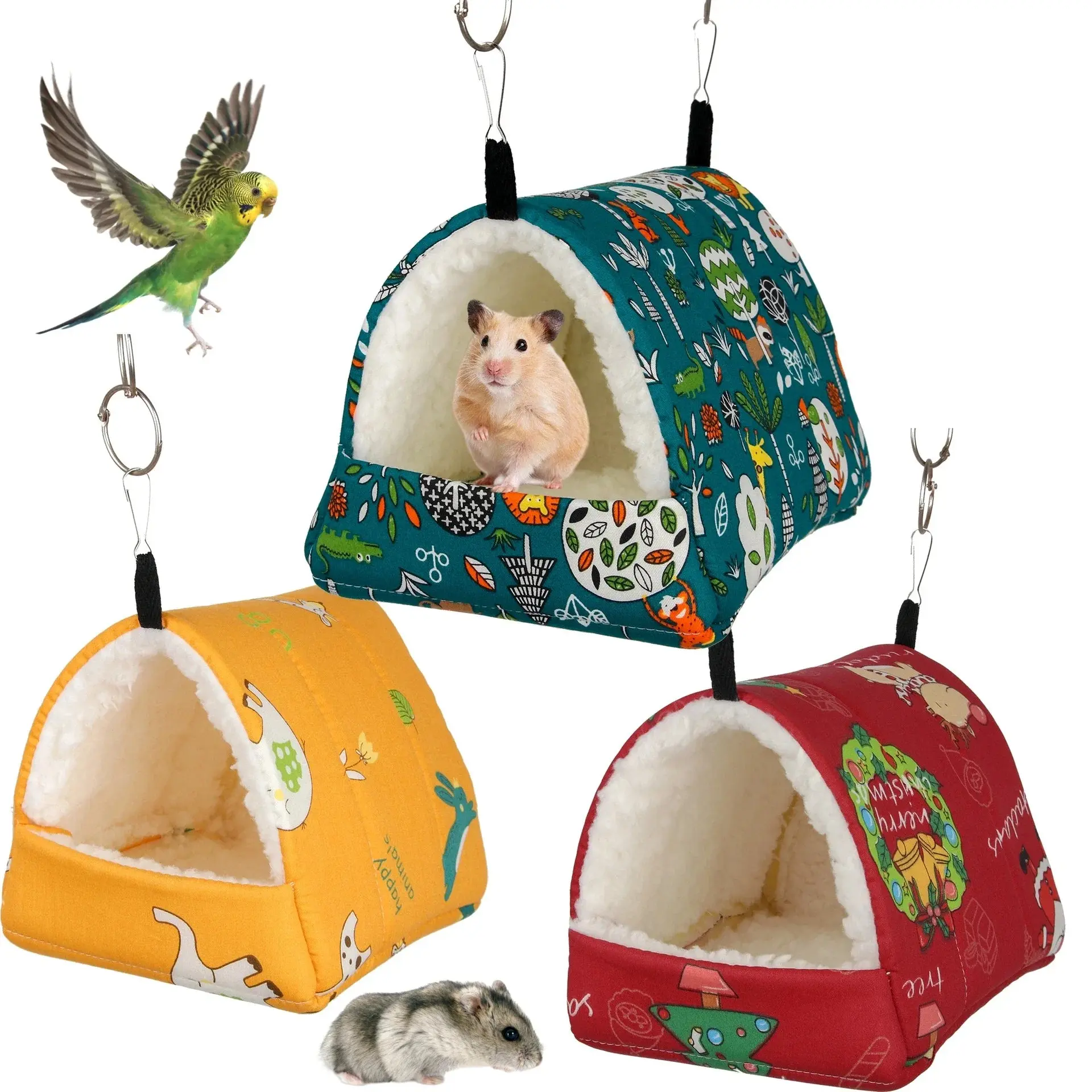 Winter Warm Hamster House & Small Animal Bed Winter Warm Hamster House & Small Animal Bed