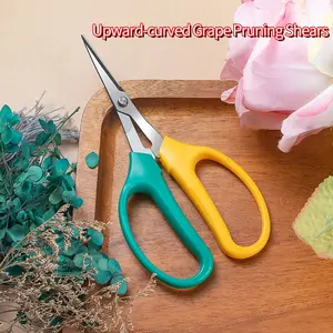 Elegant Grape Pruning Shears, Sharp Blade Design Prevents Fruit Damage, Ideal for Home Gardening & Floral Trimming