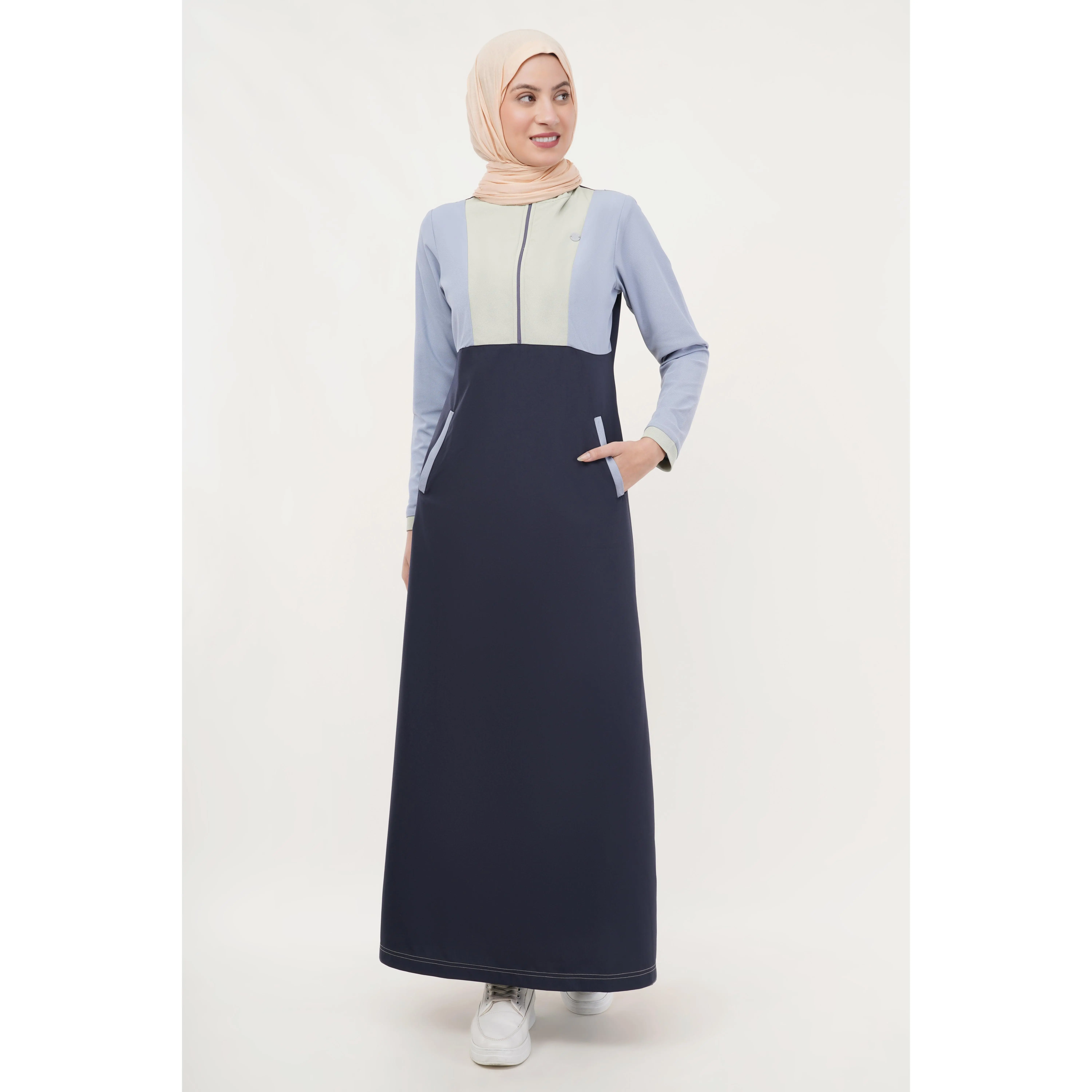 Skyline Contrast Urban Edge Jilbab