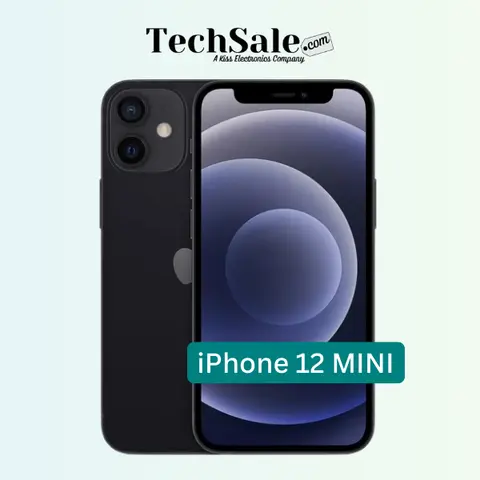 Certified Refurbished iPhone 12 Mini A2176 Model Mobile Phone - Fully Unlocked, Excellent Condition, 1-Year Warranty, Chargeable, Smart Touchscreen, Modern Phone, Single IMEI Electronic Device