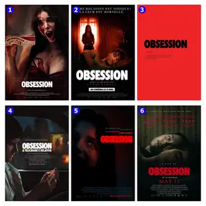 Obsession 2026 Movie Poster, Vintage Living Room Wall Art, Man Cave Art, Movie Lover Gift (Unframed)
