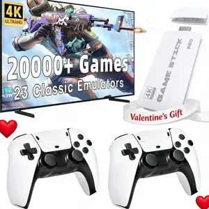 2026 Retro Arcade Console 40,000+ Games | Ultimate Easter’s Day Gift for Game Lovers 4K HDMI Wireless Emulator