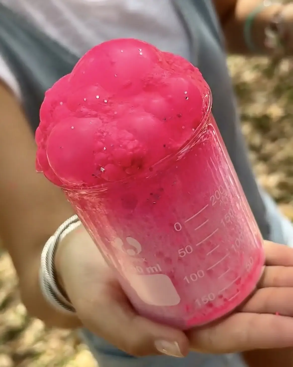 3.5oz Neon Princess Sparkle Potion - Non-Toxic STEM Activity with Biodegradable Glitter for Hands-On Sensory Play and Curiosity