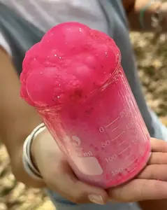 3.5oz Neon Princess Sparkle Potion - Non-Toxic STEM Activity with Biodegradable Glitter for Hands-On Sensory Play and Curiosity