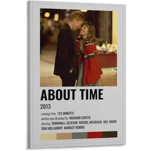 Aesthetic Posters About Time Movie Posters Cool Artwork Wall Art Home Decor Posters Gift Ideas Poster Decorative Painting Canvas Wall Art Living Room Posters Bedroom Painting