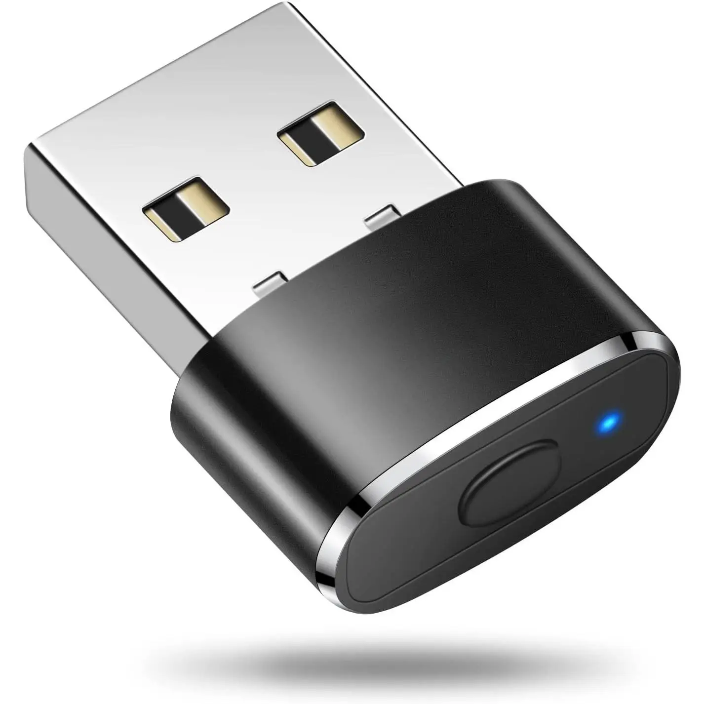 Undetectable USB Mouse Jiggler with Button, Metal Alloy Computer Accessory, Dual Modes Automatic Wiggler, Plug & Play, Keep PC/Laptop Awake for Windows/Linux, Black, Computer Accessories, Auto Wakeup