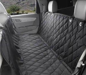 Waterproof Pet Back Seat Cover With Zipper And Pocket