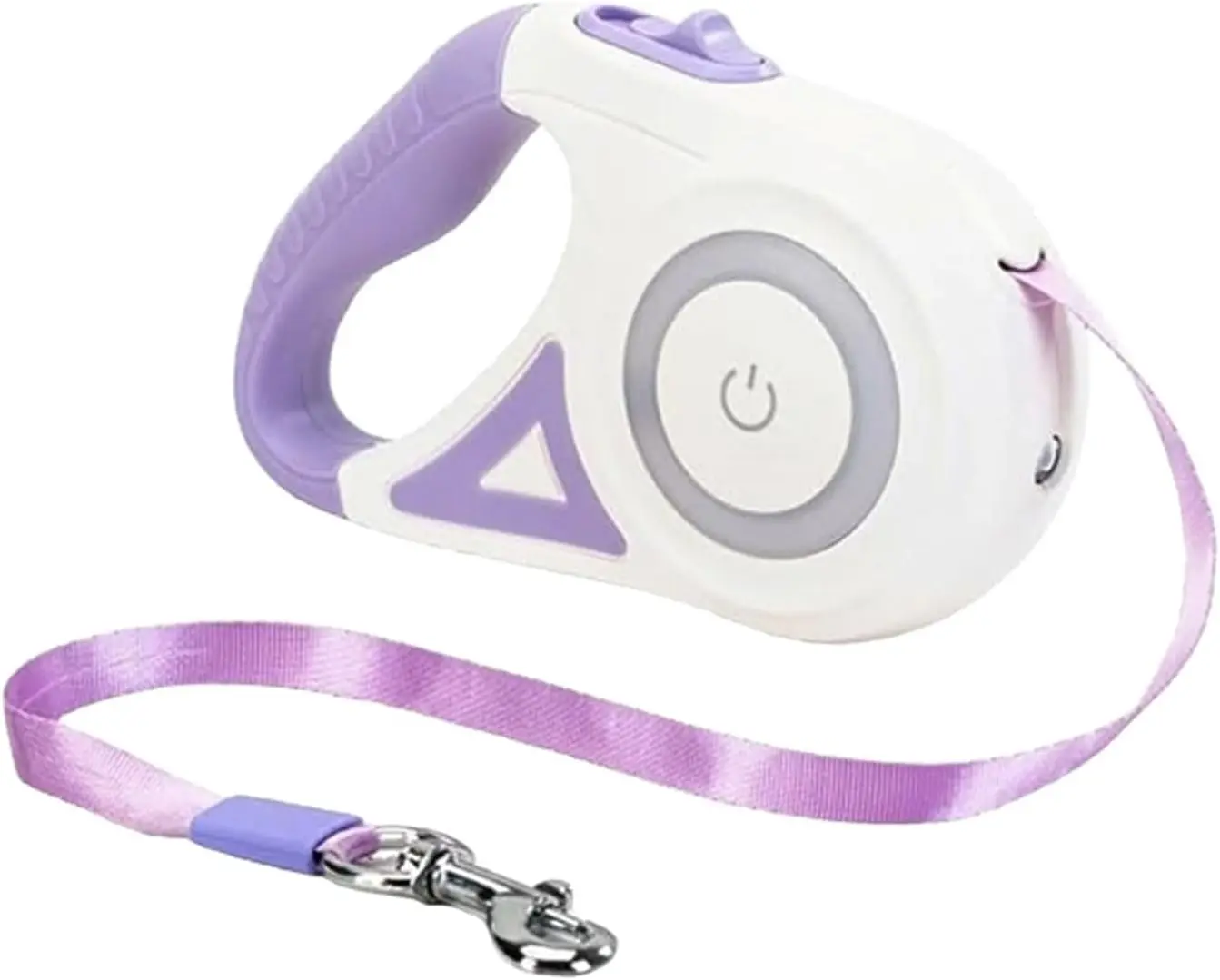 PawzseekLED Retractable Dog Lead - Built-In Light, Universal Fit, User-Friendly Retraction, Easy Control, Visibility Boost for Daytime & Night Safety