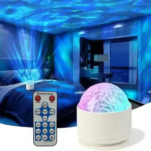 2-in-1 Northern Lights & Waves Projector, Aurora Northern Lights Projector, 16 Light Effects, Bedroom, Party, LED Color Changing Light for Home Decoration