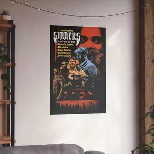 Sinners (2025) Vintage Movie Poster - Horror - Vampire - Film Fans - Home Decor