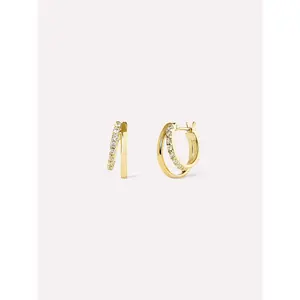 Double Hoop Earrings - Toda