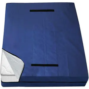 Mattress Bags for Moving and Storage  Size,  Mattress Cover for Moving with Heavy Duty Handles,  Zipper,  Mattress Storage Bag, Moving Supplies & Moving Bags