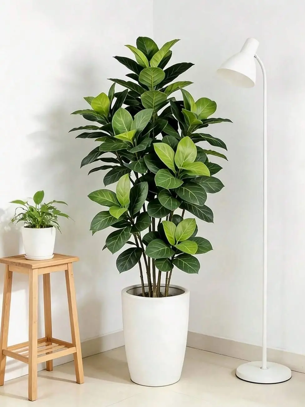 🌿 70-130cm Artificial Ficus Tree, Realistic Faux Banyan Plant With Lifelike Leaves And Branches For Indoor Outdoor Home And Office Decor.