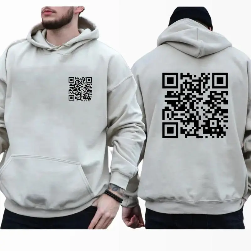 F You And Your Feelings QR Code Hoodie For Men For Women F You And Your Feelings QR Code Hoodie For Men For Women