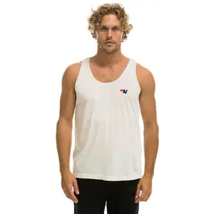 MEN'S BASIC TANK - VINTAGE WHITE