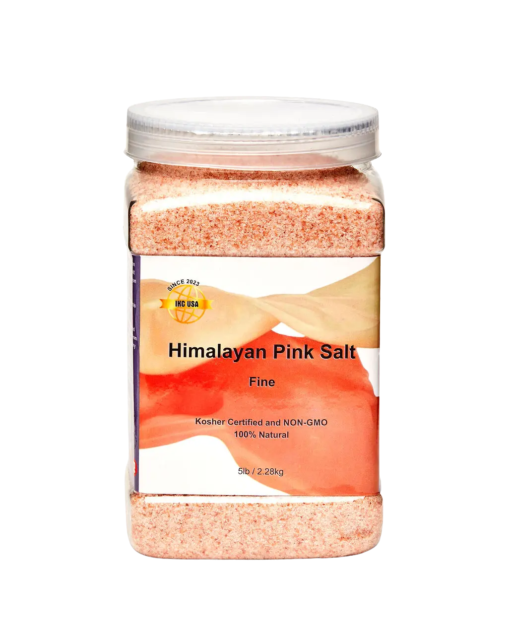 ORYCO Himalayan Pink Salt Fine – 5 lb (80 oz) Jar Cooking Salt Fine Grind Salt