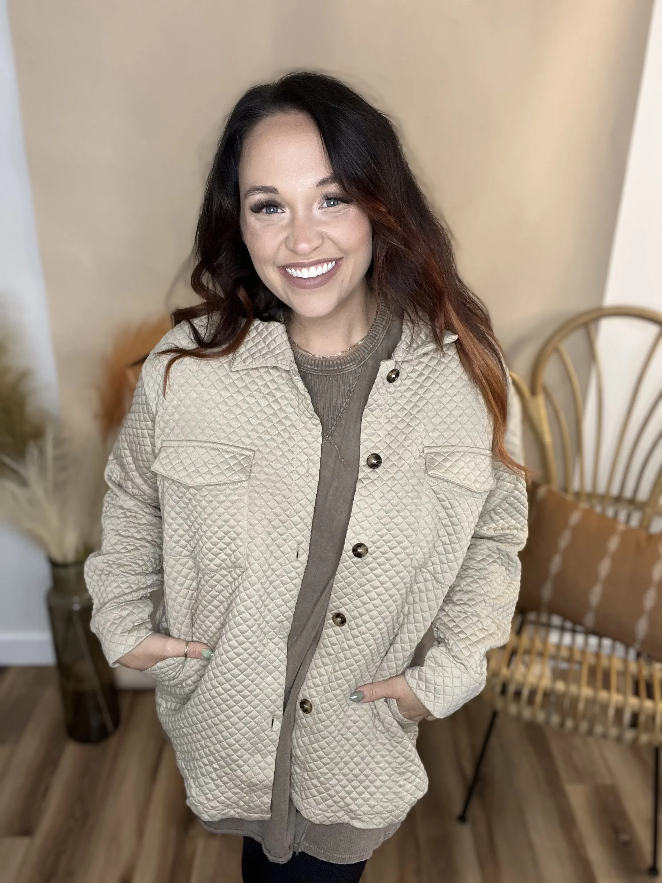 Quilted Shacket