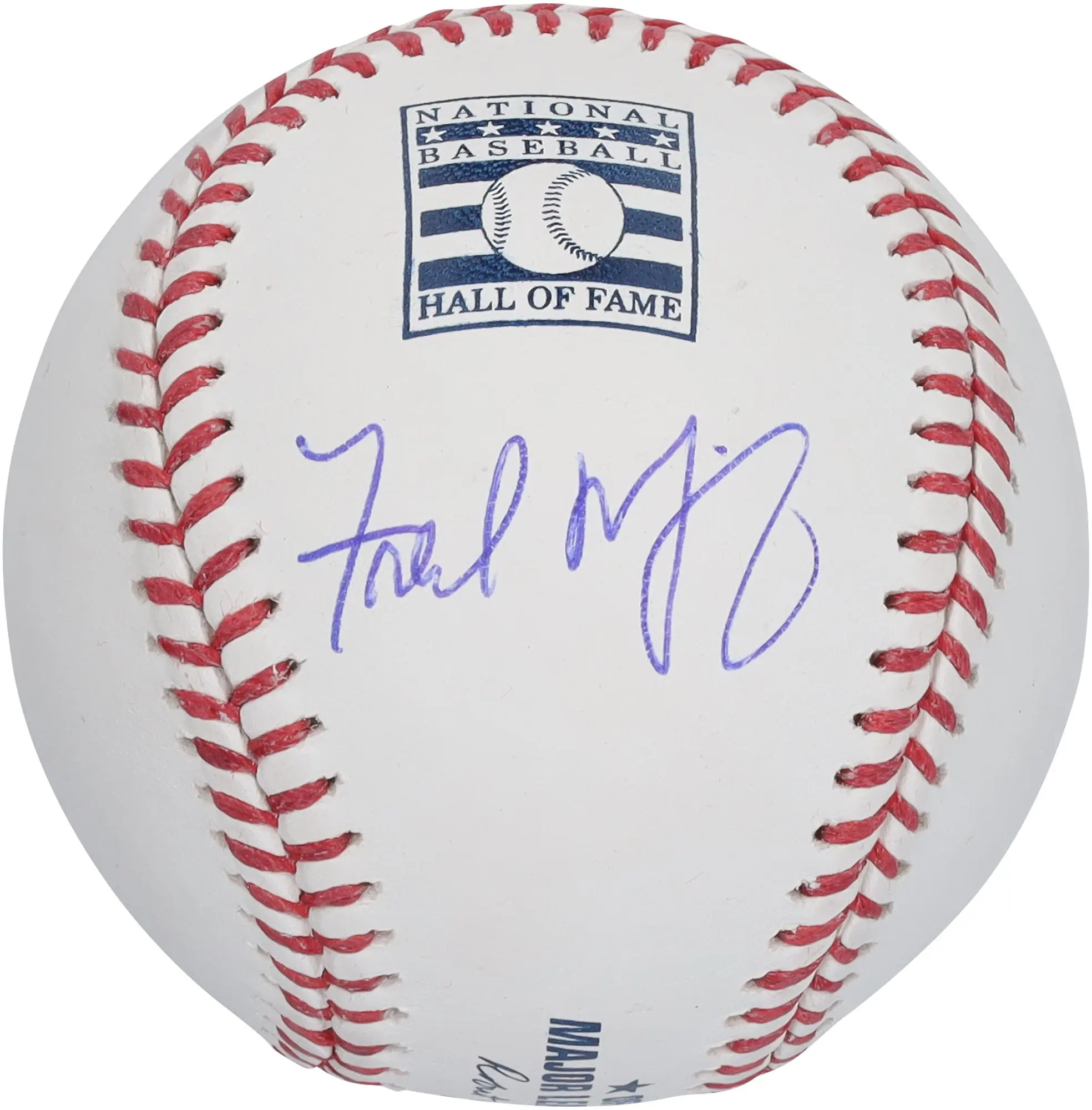 Fred McGriff Atlanta Braves Autographed Hall of Fame Logo Baseball - Fanatics Authentic Certified