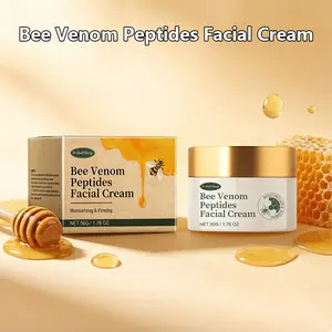 Bee Venom Peptides Facial Cream, Reduces Fine Lines, Tightens Skin, Hydrates, Moisturizes, Nourishing Face Care