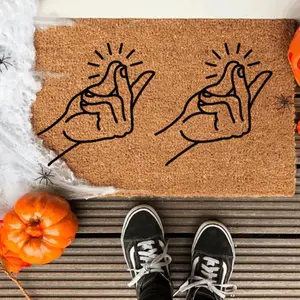 Two Snaps Halloween Doormat