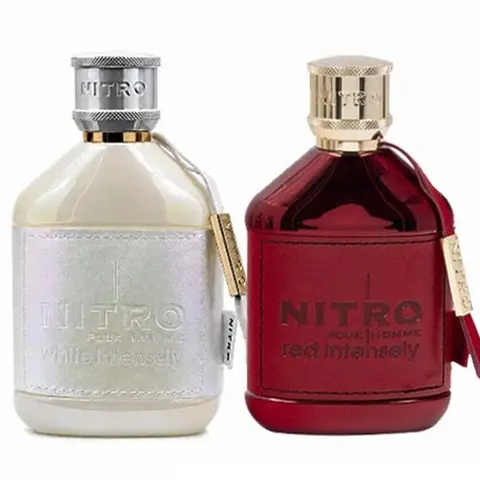 Dumont Nitro White Intensely 3.4 Oz + Dumont Nitro Red Intensely 3.4 Oz Bundle