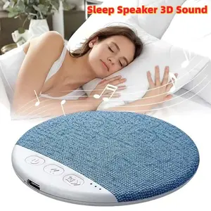 2026 Ultra-Slim Bluetooth Pillow Speaker, Bone Conduction Sound System, Silent Sleep Aid, Portable Rechargeable, Music Player, Wireless, Compatible with Android/iOS. Perfect for Valentine's, Back-to-School, Travel, and Father's & Mother's Day Gifts.