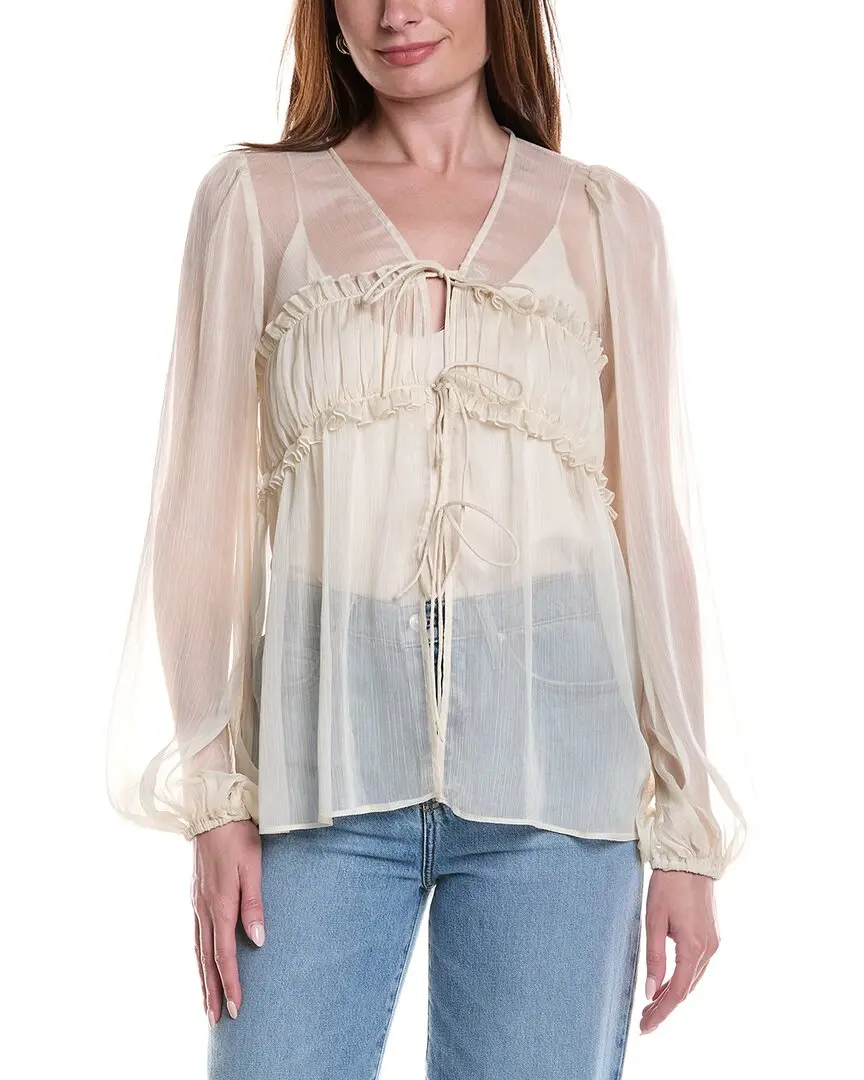 Bardot Ashton Sheer Blouse