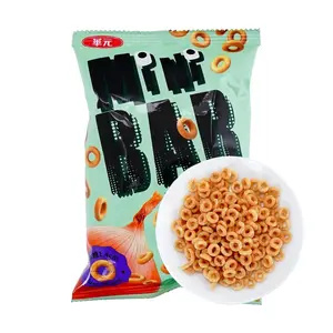 HUAYUAN Classic Original Flavor Onion Rings Puffed Snack 38g - Taiwanese Crispy Treat