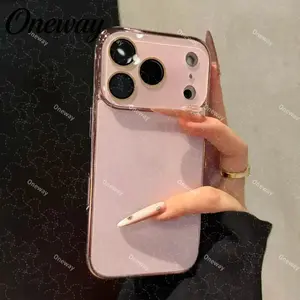 Minimalist Phone Case for 17 16 15 14 13 Pro Max 3 Camera Anti-Scratch Stylish Protection & Sleek Design Magsafe Available