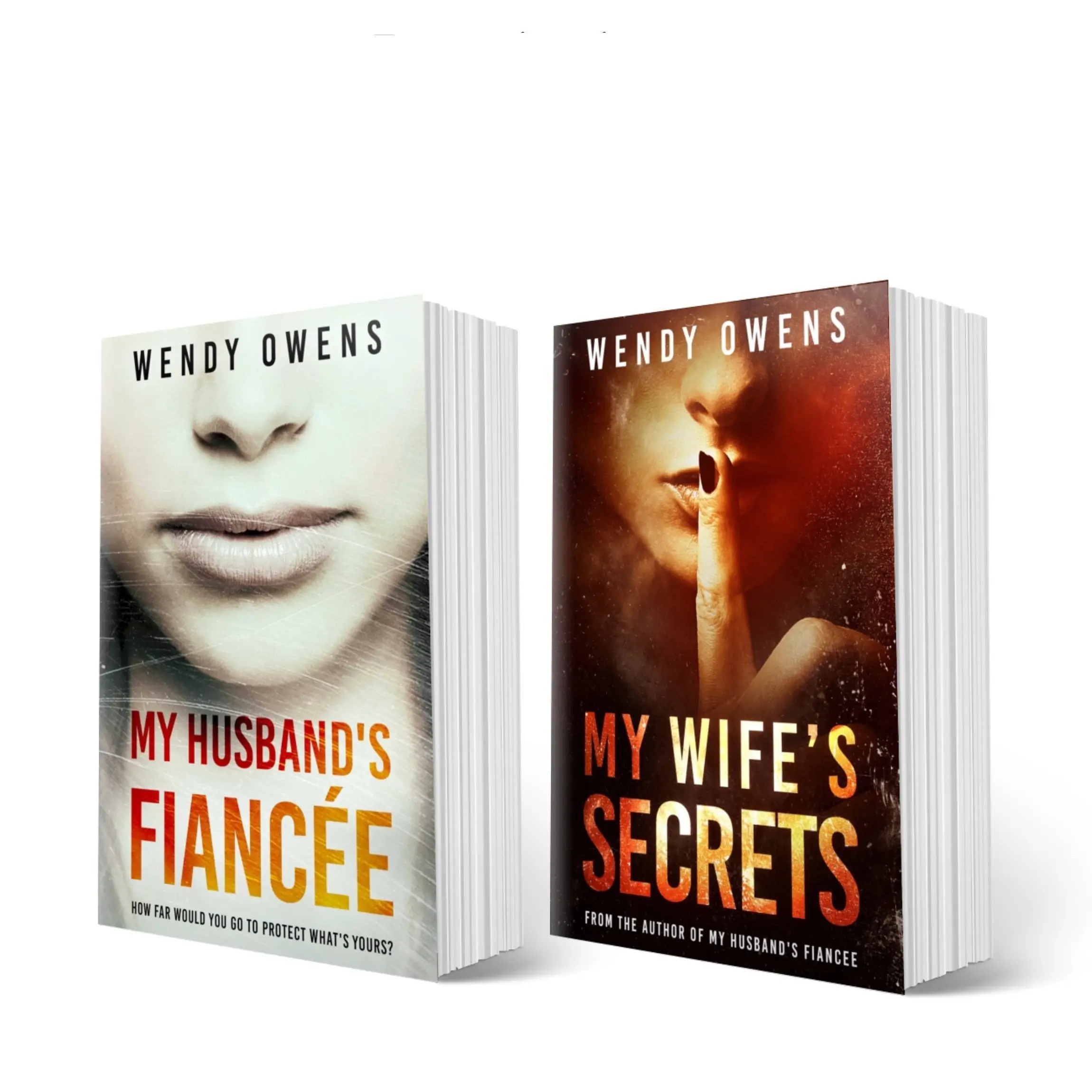 Signed Thriller Book Bundle – My Husband’s Fiancee & My Wife’s Secrets | 2 Domestic Thriller Bestsellers