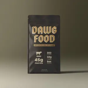 Dawg Food - Real Protein Meal for Humans [BEEF]