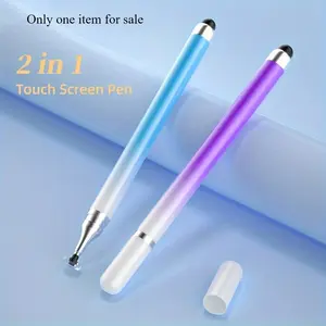 1pc 2-in-1 Universal Gradient Stylus Pen, Touch Screen Pen for Smartphones, Tablets, and iPads, Touchscreen Pen