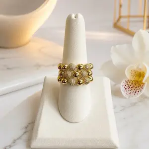 High quality 14k laminated ring