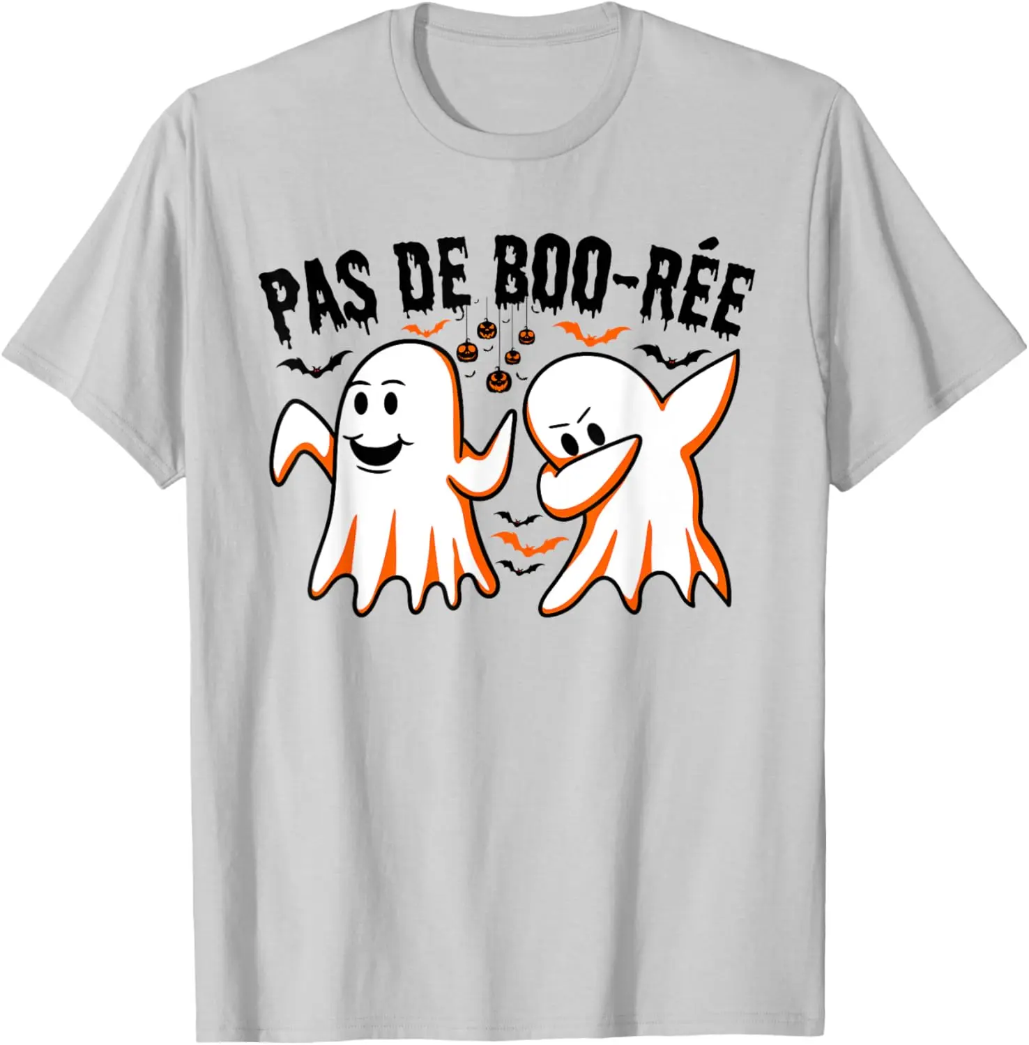 Pas de BOO-rée Ballet Ghosts Halloween Dance T-Shirt