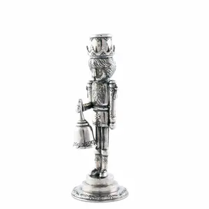 Mini Nutcracker Bell Snuffer Candlestick