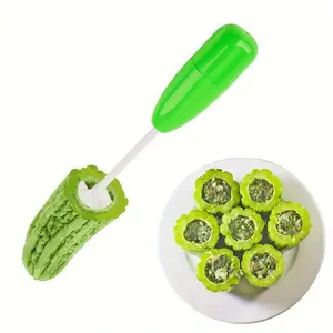 Vegetable Corer, 5 Counts Fruit Corer, Multifunctional Fruit Core Digger, Creative Vegetable Hole Digger, Kitchen Gadgets, Utensils