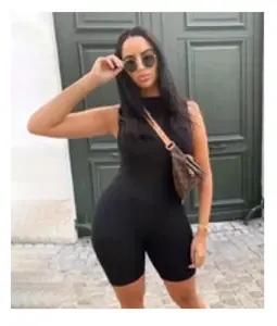 Sleeveless Catsuit One-Piece Dance Wear