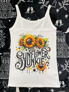 sunflower junkie Tank