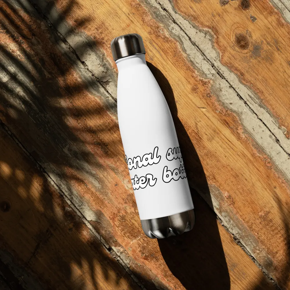Emotional Support Water Bottle