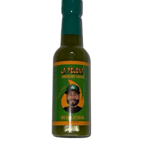 La Pelona El Cachichurry Salsa Verde Green Hot Sauce