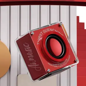 A88 TWS Bluetooth Speaker with Stereo Pairing & Immersive Sound, Loud Portable Wireless Speaker for True 360° Surround Sound at Home, Parties, and Outdoors