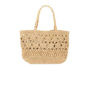 LoveShackFancy Sharlo Bag in Tan