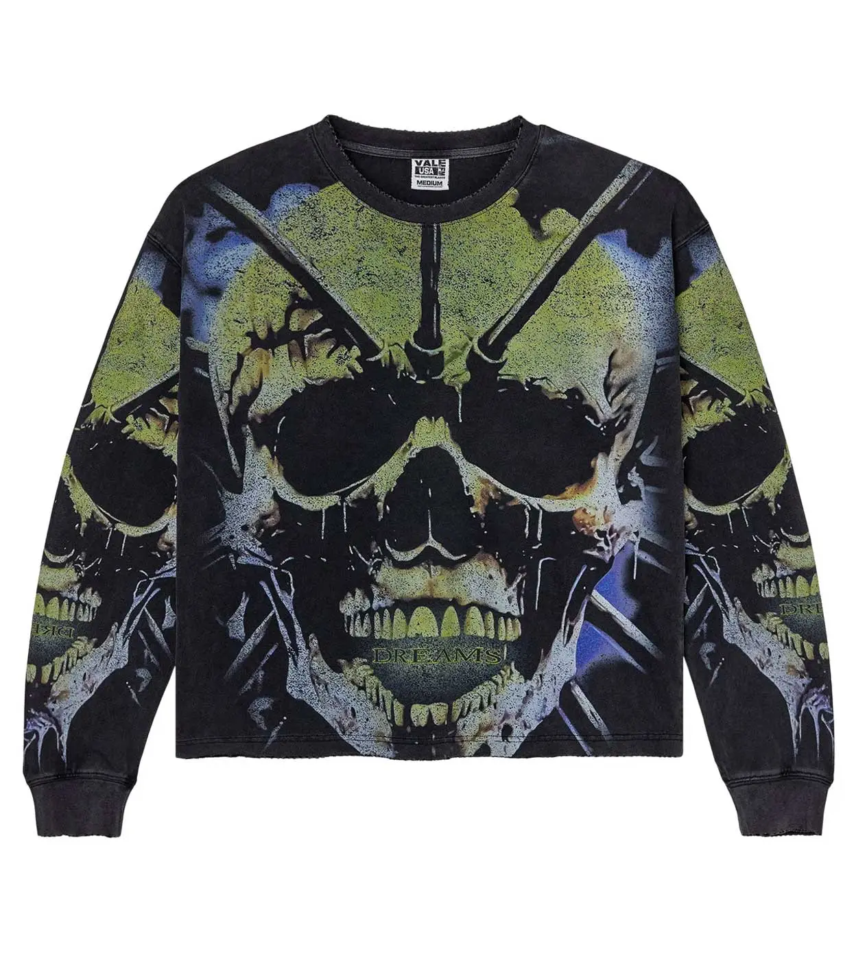 Vale Forever Grave Digger L/S Tee Black